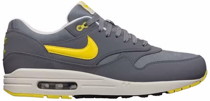 Nike Air Max 1 Premium 'Cool Grey Sonic Yellow' 512033-070 Nike Air Max 1 Premium 'Cool Grey Sonic Yellow' 512033-070