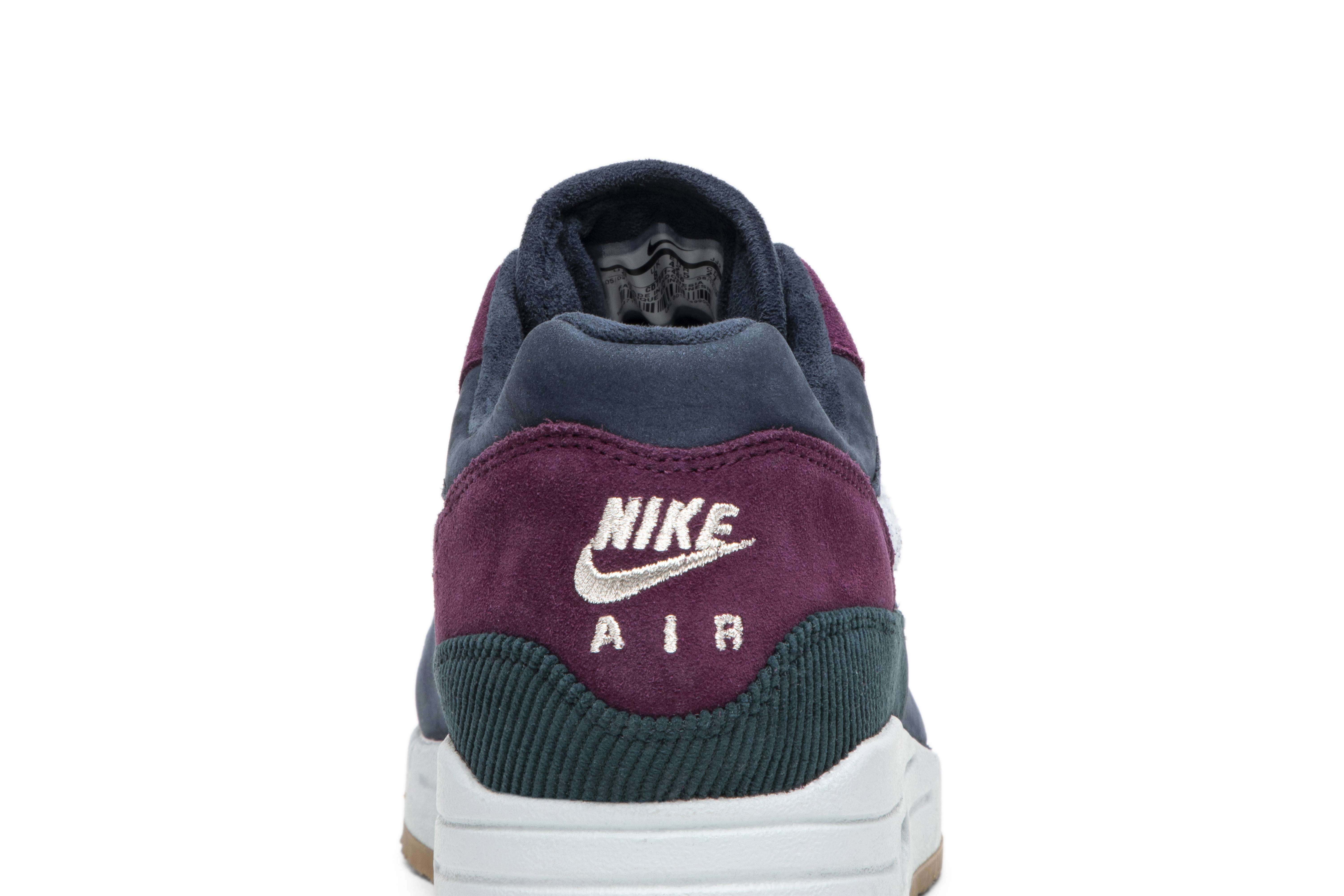 Nike air max 1 premium crepe dark obsidian online