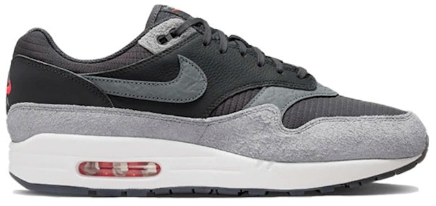 Nike Air Max 1 Premium 'Abu Gelap Flash Merah' HJ9292-070 Buy Nike Air Max 1 Premium 'Abu Gelap Flash Merah' HJ9292-070