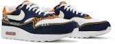 Cheap Nike Air Max 1 Premium 'Denim Leopard' Lelaki/Wanita FJ4452-432