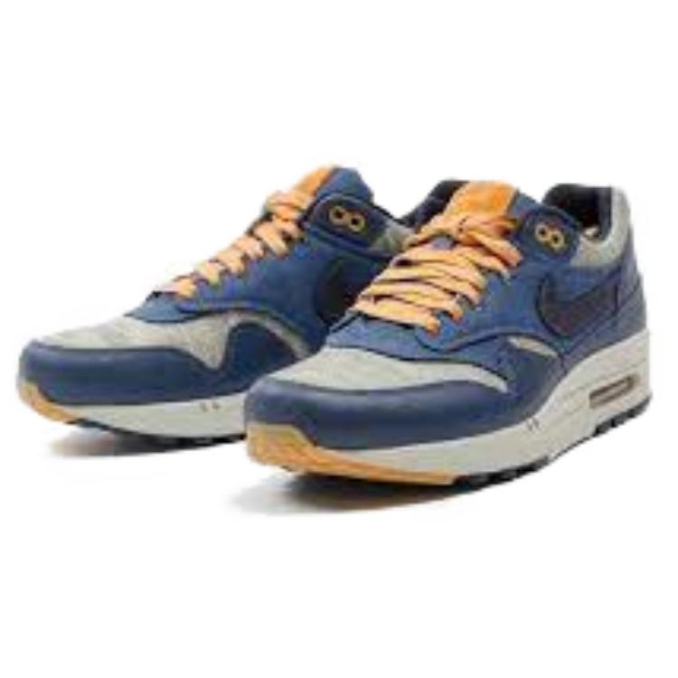 Shop Nike Air Max 1 Premium 'Biru Tua Cider' 512033-404