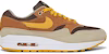 Nike Air Max 1 Premium 'Ugly Duckling - Pecan' Lelaki Jenama Kasut Terbaik. DZ0482-200