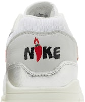 Nike Air Max 1 舒適百搭 減震 低幫 生活休閒鞋 男款 銀粉 Sizing Nike Air Max 1 舒適百搭 減震 低幫 生活休閒鞋 男款 銀粉