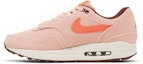 Lookbook Nike Air Max 1 PRM 'Coral Stardust' Wanita Lelaki Sneakers Terbaru. FB8915-600