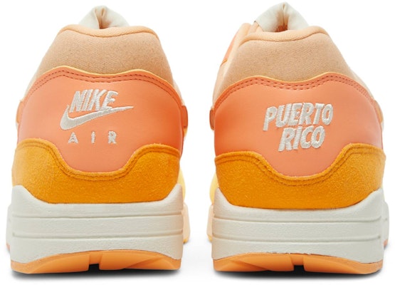 Nike Air Max 1 Puerto Rico 'Orange Frost' FD6955-800 Details for Nike Air Max 1 Puerto Rico 'Orange Frost' FD6955-800