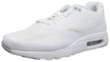 Nike Air Max 1 耐磨防滑 低筒 跑步鞋 男款 白色 Lookbook Nike Air Max 1 耐磨防滑 低筒 跑步鞋 男款 白色