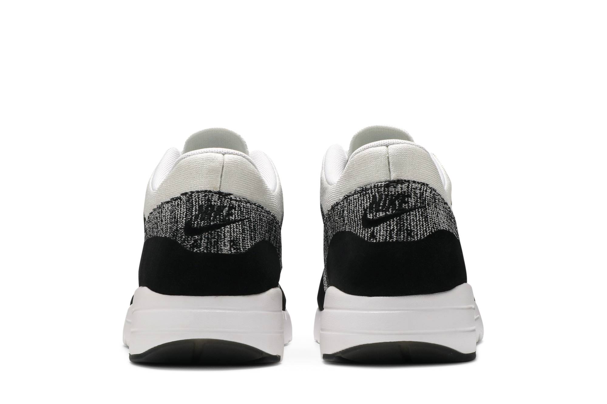 Details for ナイキ エア マックス 1 ウルトラ フライニット 白黒 843384-100