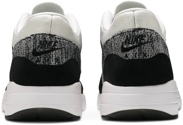 Nike Air Max 1 Ultra Flyknit 'Blanco Negro' 843384-100 Details for Nike Air Max 1 Ultra Flyknit 'Blanco Negro' 843384-100