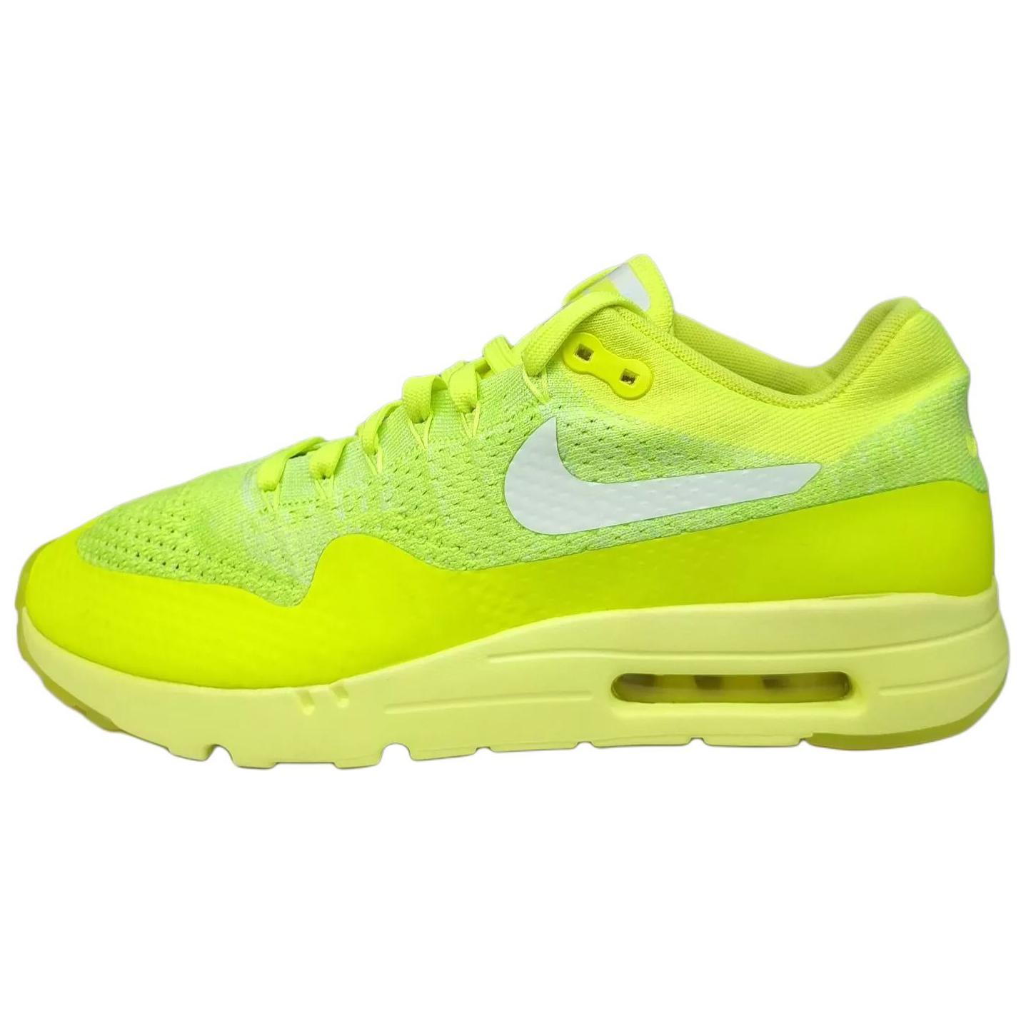 Buy 耐克Air Max 1 Ultra Flyknit电光绿 843384-701