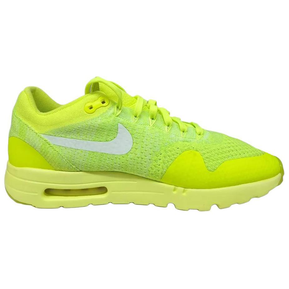 Order 耐克Air Max 1 Ultra Flyknit电光绿 843384-701