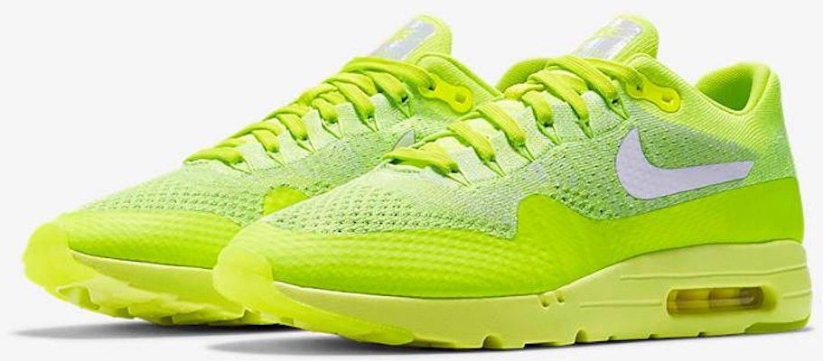 Nike Air Max 1 Ultra Flyknit Volt 843384-701 Buy Nike Air Max 1 Ultra Flyknit Volt 843384-701
