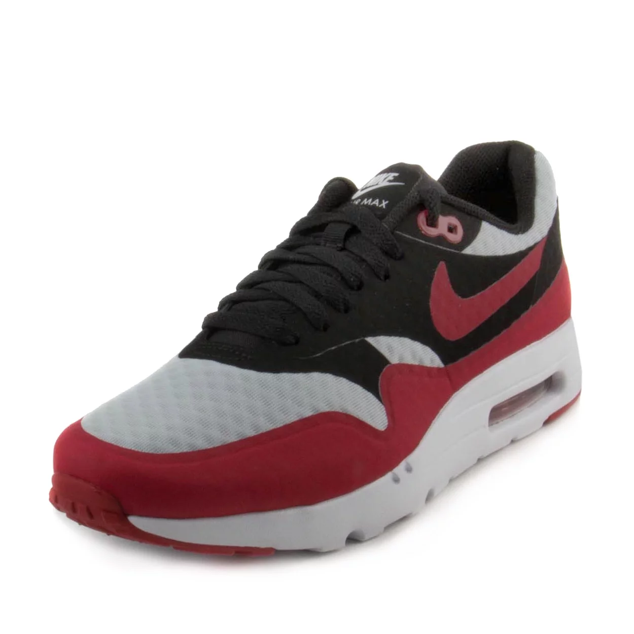 Order Nike Air Max 1 Ultra Platinum Hitam Merah Gym 819476-005