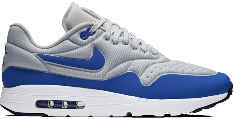 Nike Air Max 1 Ultra SE 純鉑金 經典運動 低筒 跑步鞋 男款 白藍灰 Order Nike Air Max 1 Ultra SE 純鉑金 經典運動 低筒 跑步鞋 男款 白藍灰