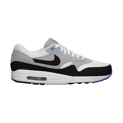 Nike Air Max 1 White Black Photo Blue