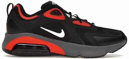 Nike air max 200 red black on sale