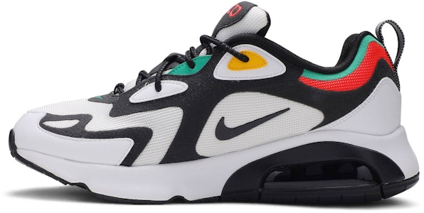 Nike Air Max 200 'Rasta' Pria/Wanita Sneakers AQ2568-101 Lookbook Nike Air Max 200 'Rasta' Pria/Wanita Sneakers AQ2568-101