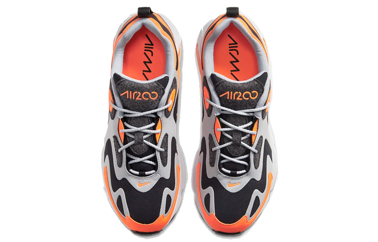 Lookbook Nike Air Max 200 低筒 跑步鞋 男女同款 橙色