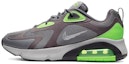 Buy Nike Air Max 200 Musim Sejuk 'Thunder Grey Electric Green' BV5485-002