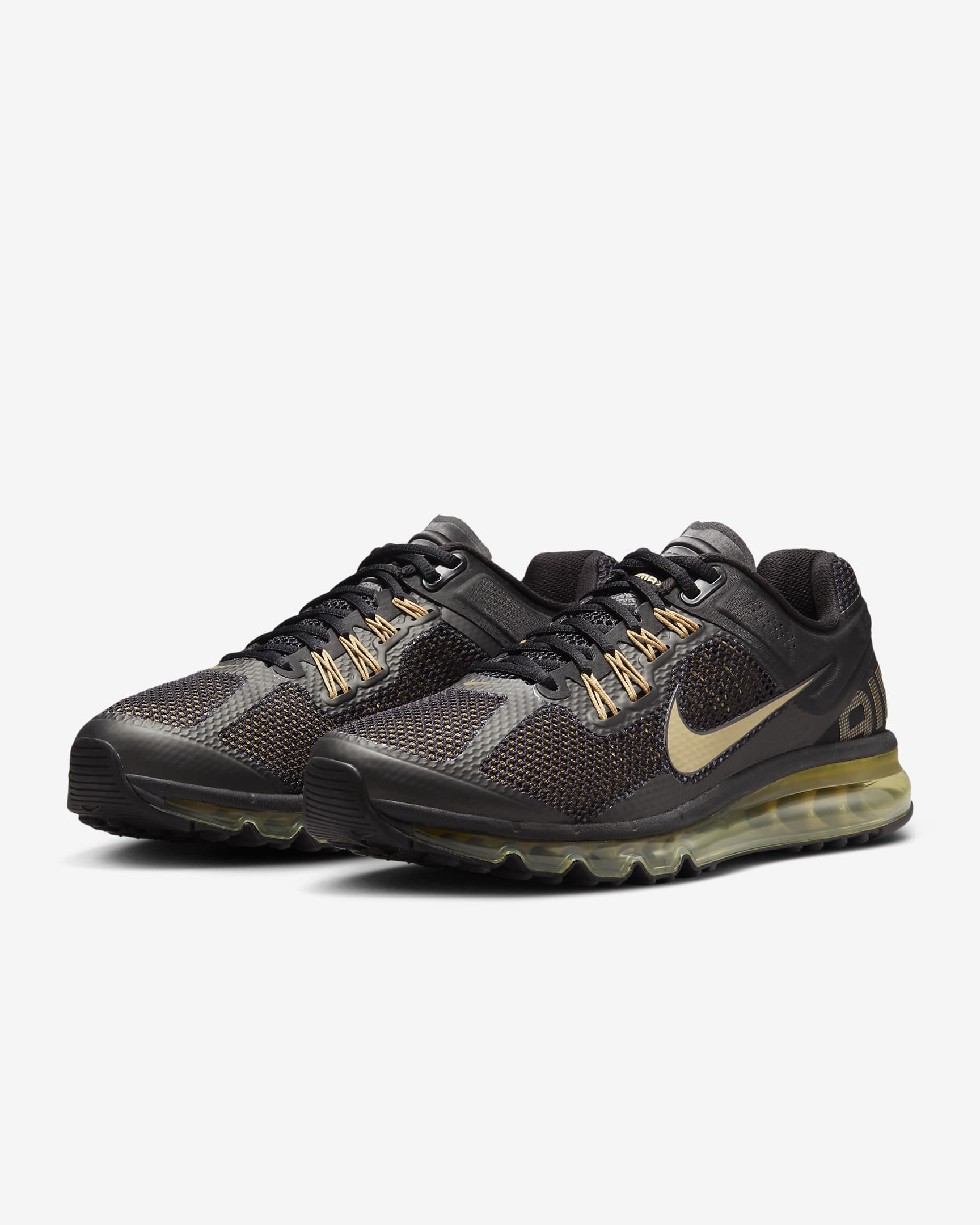 Details for Nike Air Max 2013 ''Schwarz Metallic Gold'' HQ1927-001