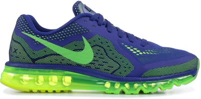 Nike Air Max 2014 'Deep Royal Electric Green' 621077-402 Nike Air Max 2014 'Deep Royal Electric Green' 621077-402