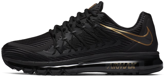耐克Air Max 2015 '黑色金属金' DC4111-001 Buy 耐克Air Max 2015 '黑色金属金' DC4111-001