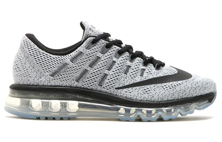 Order Nike Air Max 2016 氣墊 低筒慢跑鞋 白黑