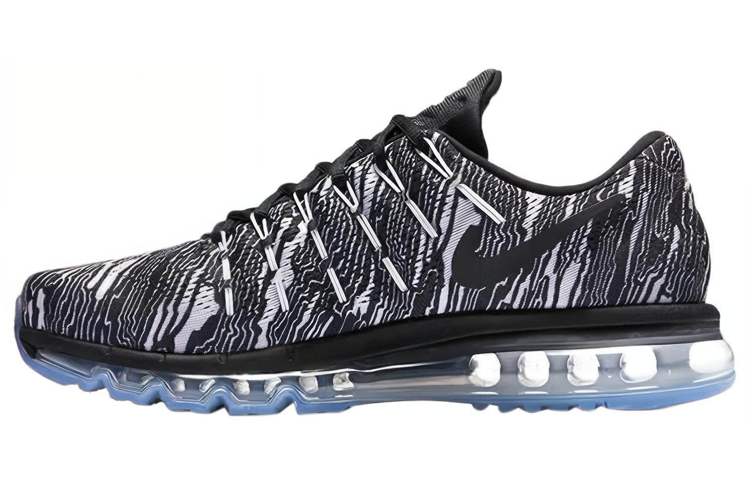 nike air max 2016 print white black