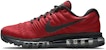 Nike Air Max 2017 'Team Red' Lelaki Wanita Merah Sneakers 849559-603