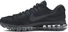 Shop Nike Air Max 2017 'Triple Black' 849559-004