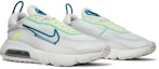 Cheap Nike Air Max 2090 'Platinum Tint Blustery' Dalam Warna Putih Platina dan Biru. CZ1708-002