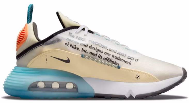 Nike Air Max 2090 /Blue/Orange 'White' DM0971-107 Order Nike Air Max 2090 /Blue/Orange 'White' DM0971-107