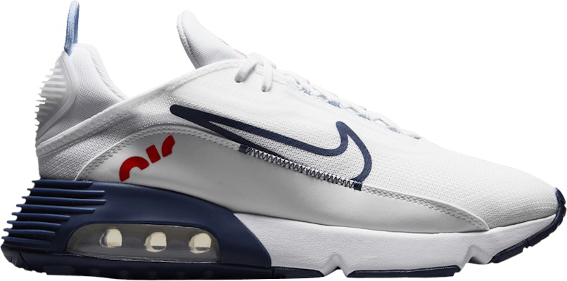 Nike air max navy white sales