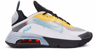 Nike Air Max 2090 'White Speed Yellow Bleached Aqua' CT1091-100 Nike Air Max 2090 'White Speed Yellow Bleached Aqua' CT1091-100