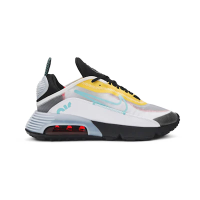 Nike Air Max 2090 'White Speed Yellow Bleached Aqua'