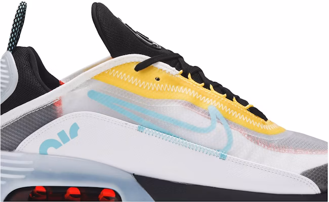 Nike Air Max 2090 'White Speed Yellow Bleached Aqua' CT1091-100 Order Nike Air Max 2090 'White Speed Yellow Bleached Aqua' CT1091-100