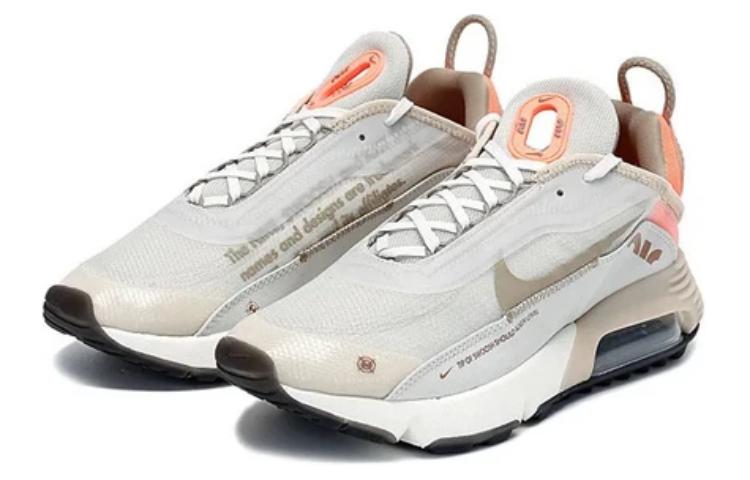 Lookbook Nike Air Max 2090 潮流百搭 低筒運動慢跑鞋 米橙拼接