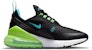 (JR) Nike Air Max 270 'Hitam Biru Hijau' DM3111-001