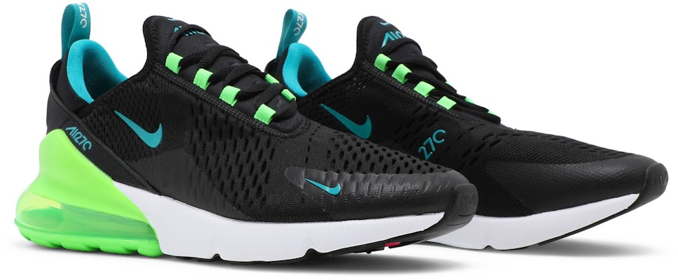 Nike Air Max 270 黑綠藍 Cheap Nike Air Max 270 黑綠藍