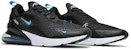 Nike Air Max 270 'Hitam Biru Muda Fury' DD7120-001