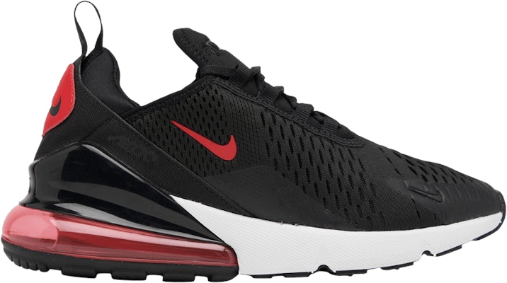 Grade School Nike Air Max 270 Black Light Crimson FB8037 001