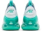 Details for Nike Air Max 270 'Hyper Jade' Lelaki/Perempuan Kasut CI2451-100