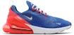 Nike Air Max 270 'Hyper Royal Bright Crimson' Lelaki Wanita Kasual Sneakers DM8315-400