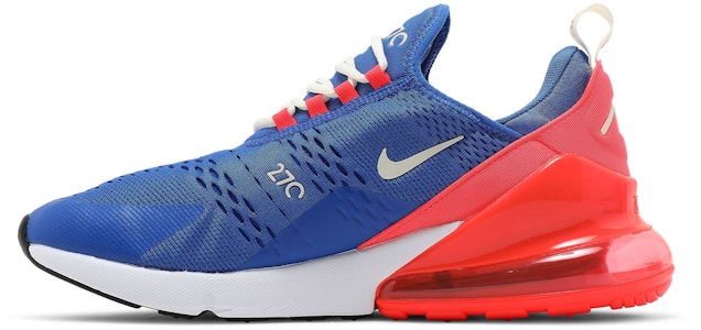 Nike Air Max 270 'Hyper Royal Bright Crimson' Lelaki Wanita Kasual Sneakers DM8315-400 Lookbook Nike Air Max 270 'Hyper Royal Bright Crimson' Lelaki Wanita Kasual Sneakers DM8315-400