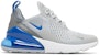 (Nilai Sekolah) Nike Air Max 270 'Kelabu Asap Cerah Game Royal' DN8009-001