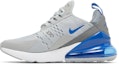 Lookbook (Nilai Sekolah) Nike Air Max 270 'Kelabu Asap Cerah Game Royal' DN8009-001