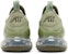 Nike Air Max 270 'Medium Olive' Lelaki Wanita Sneakers Kasual Hijau. FJ0680-222