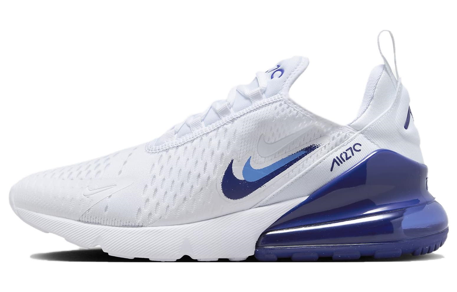 Buy 耐吉 氣墊 270 減震防滑耐磨 低幫 運動休閒鞋 男款 白