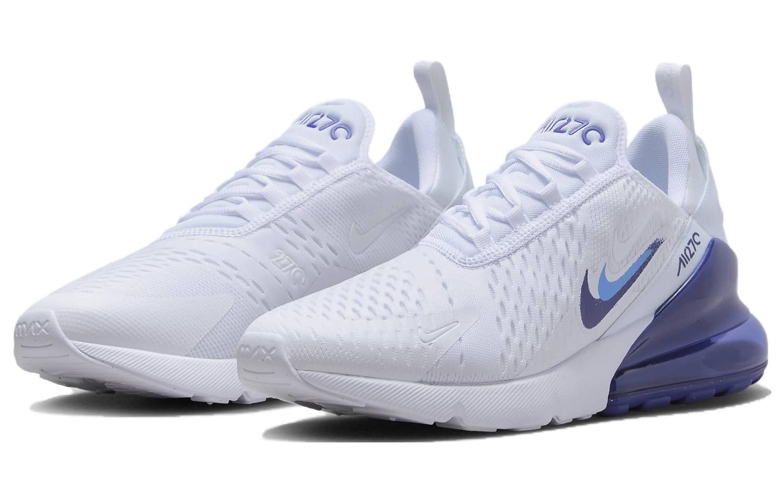 Lookbook 耐吉 氣墊 270 減震防滑耐磨 低幫 運動休閒鞋 男款 白