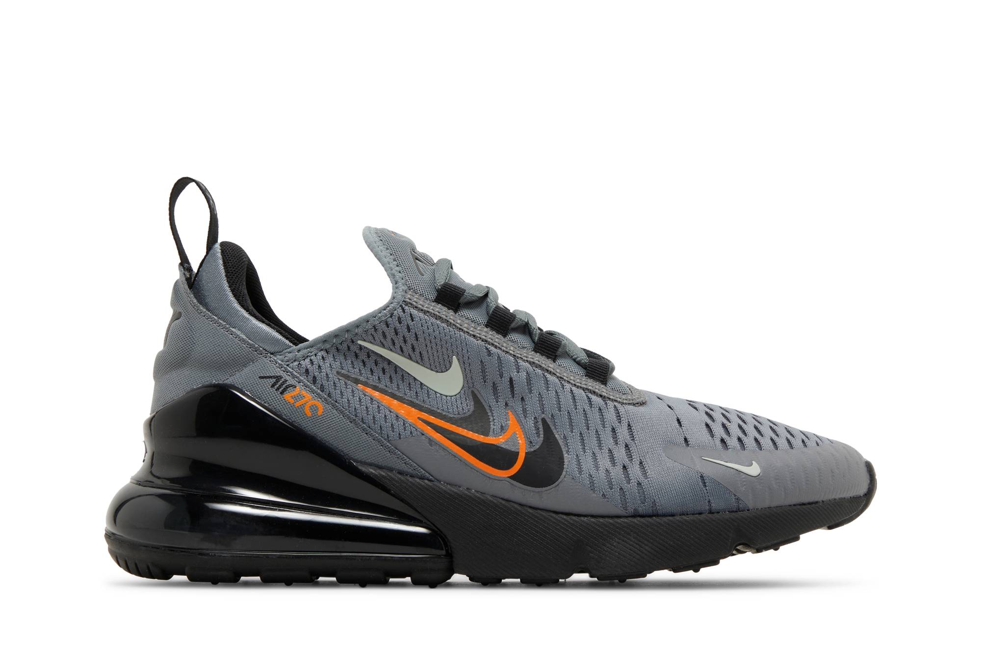 Nike Air Max 270 'Multi-Swoosh - Smoke Grey Mandarin' FN7811-001