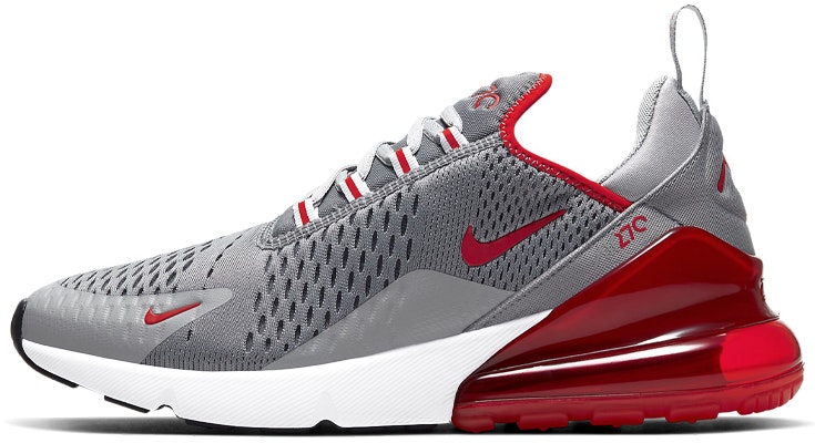 Nike Air Max 270 低幫 跑步鞋 男款 灰紅白 Buy Nike Air Max 270 低幫 跑步鞋 男款 灰紅白
